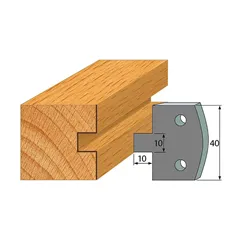 IGM profil 091 - pár omezovačů 40x4mm SP