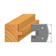 IGM profil 092 - pár omezovačů 40x4mm SP