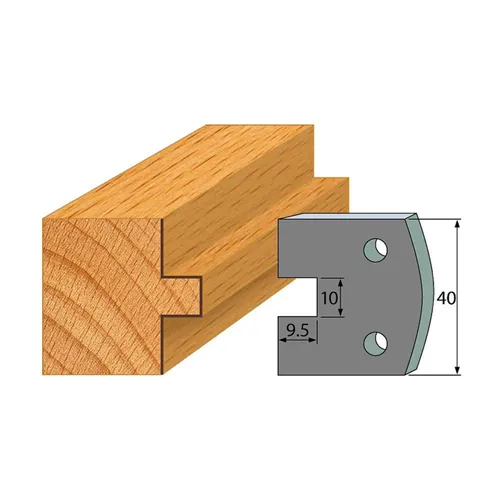 IGM profil 092 - pár omezovačů 40x4mm SP