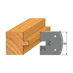 IGM profil 095 - pár omezovačů 40x4mm SP