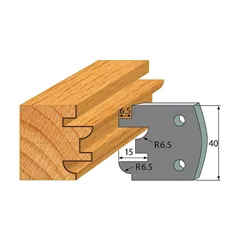 IGM profil 096 - pár omezovačů 40x4mm SP