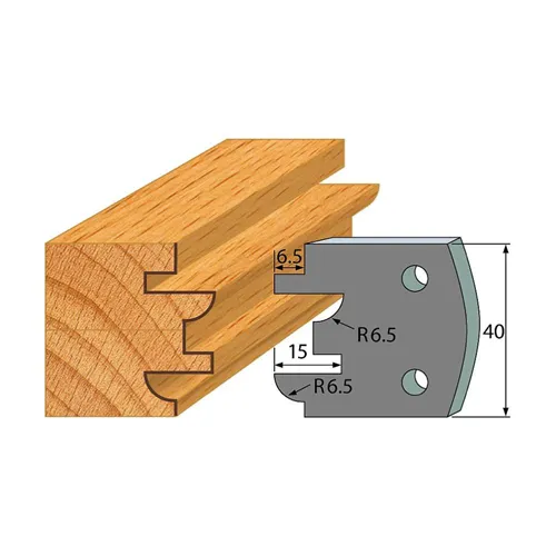 IGM profil 096 - pár omezovačů 40x4mm SP