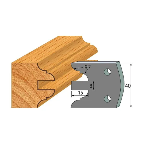 IGM profil 098 - pár omezovačů 40x4mm SP