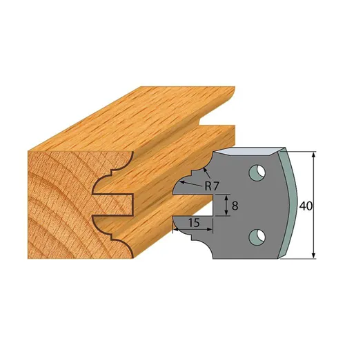 IGM profil 099 - pár omezovačů 40x4mm SP