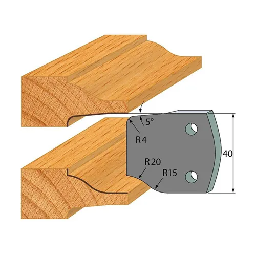 IGM profil 100 - pár omezovačů 40x4mm SP