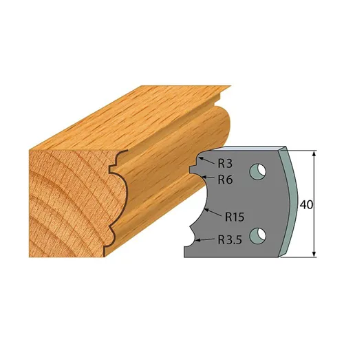 IGM profil 104 - pár omezovačů 40x4mm SP