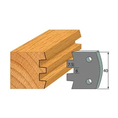 IGM profil 114 - pár omezovačů 40x4mm SP