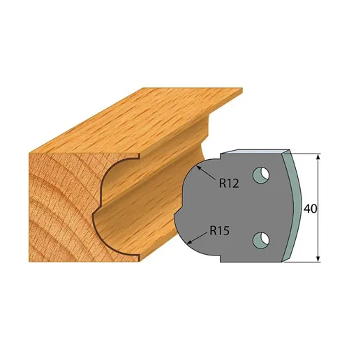 IGM profil 115 - pár omezovačů 40x4mm SP