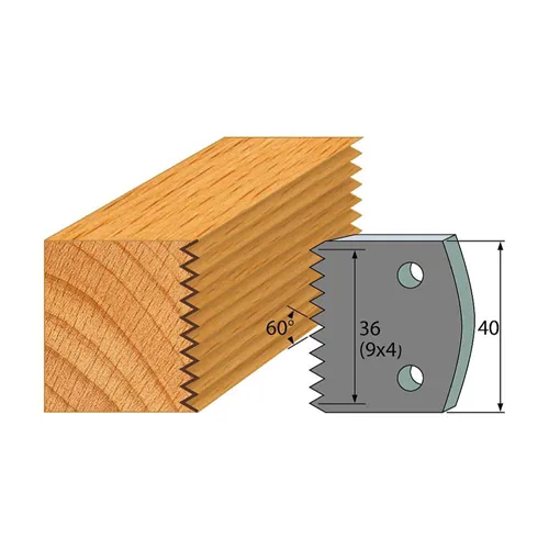 IGM profil 117 - pár omezovačů 40x4mm SP