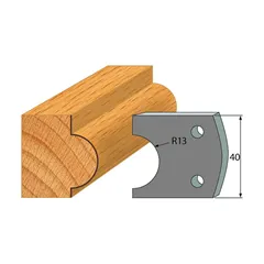 IGM profil 119 - pár omezovačů 40x4mm SP