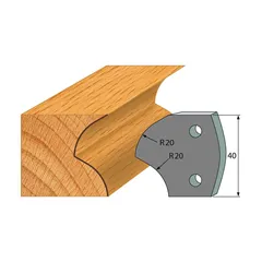 IGM profil 120 - pár omezovačů 40x4mm SP