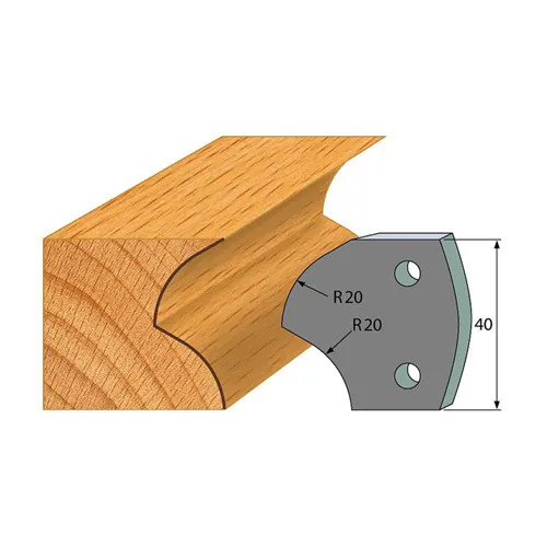IGM profil 120 - pár omezovačů 40x4mm SP