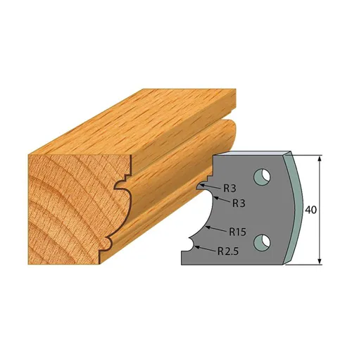 IGM profil 121 - pár omezovačů 40x4mm SP