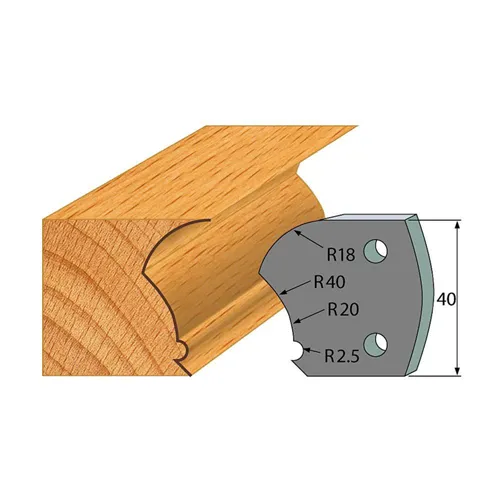 IGM profil 123 - pár omezovačů 40x4mm SP