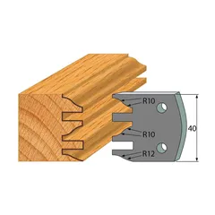 IGM profil 124 - pár omezovačů 40x4mm SP