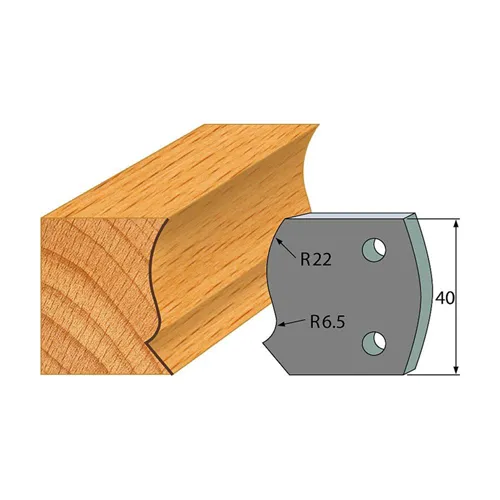 IGM profil 128 - pár omezovačů 40x4mm SP