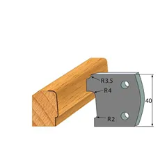 IGM profil 130 - pár omezovačů 40x4mm SP