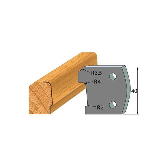 IGM profil 130 - pár omezovačů 40x4mm SP