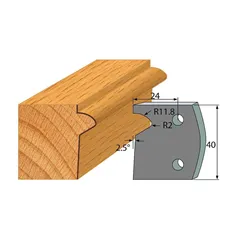 IGM profil 135 - pár omezovačů 40x4mm SP