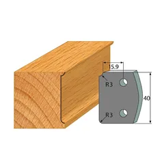IGM profil 170 - pár omezovačů 40x4mm SP