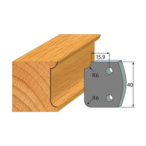 IGM profil 173 - pár omezovačů 40x4mm SP