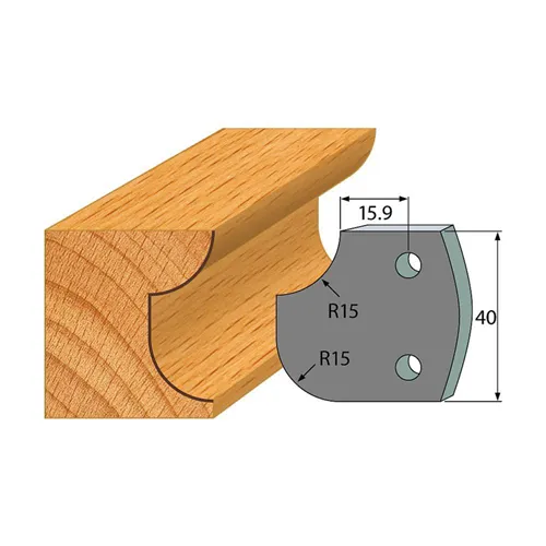 IGM profil 177 - pár omezovačů 40x4mm SP