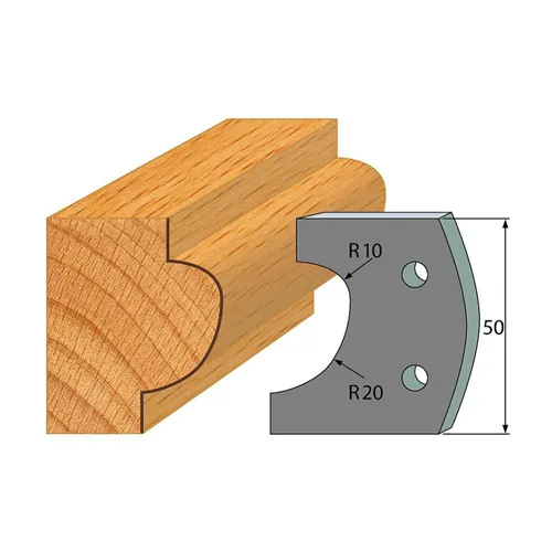 IGM profil 504 - pár omezovačů 50x4mm SP