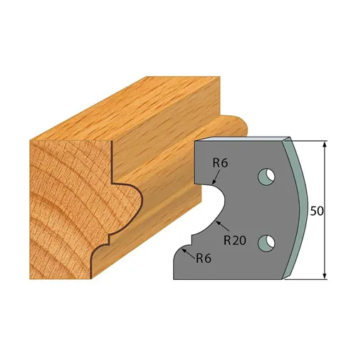 IGM profil 505 - pár omezovačů 50x4mm SP