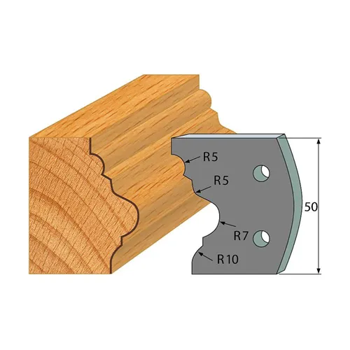 IGM profil 508 - pár omezovačů 50x4mm SP