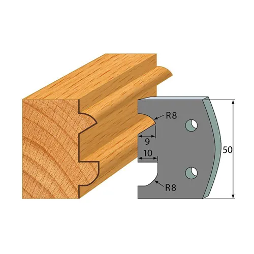 IGM profil 517 - pár omezovačů 50x4mm SP