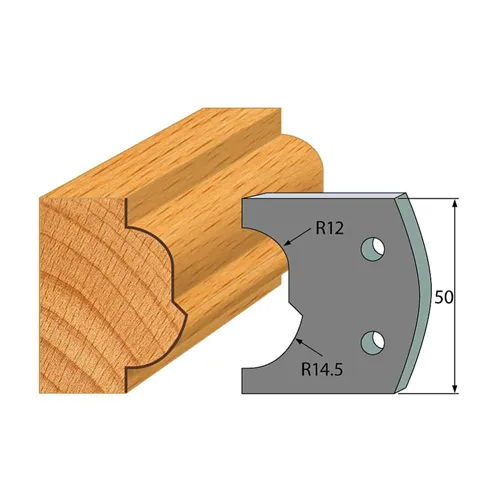 IGM profil 519 - pár omezovačů 50x4mm SP