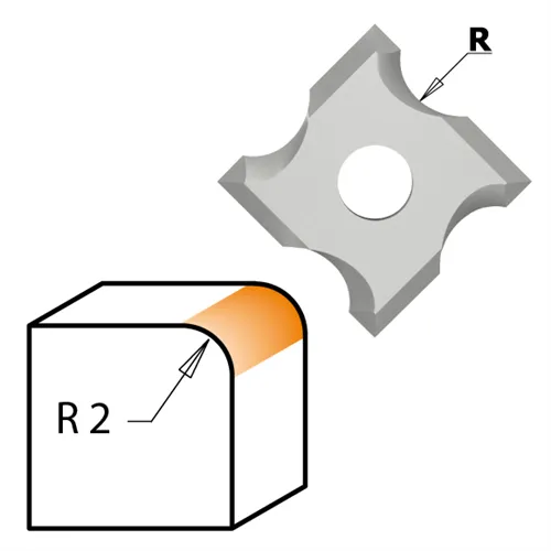 IGM F062 Radiusová žiletková fréza HW - R2 D27x3 L57,5 S=8