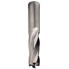IGM 197 Spirálová fréza s lamači třísek pozitivní Z2+2 - D12x42 L90 S=12