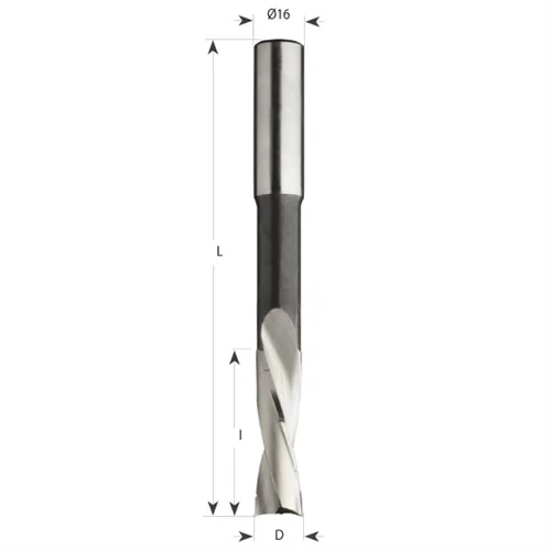 IGM F371 Dlabací vrták spirálový s lamači třísek SP Z2 - D12x90 L150 S=16x50 P