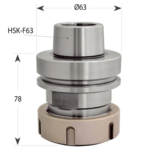 IGM Upínací hlava HSK F63 ER40 - L