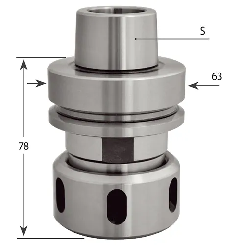 IGM Upínací hlava HSK F63 DIN6388 P