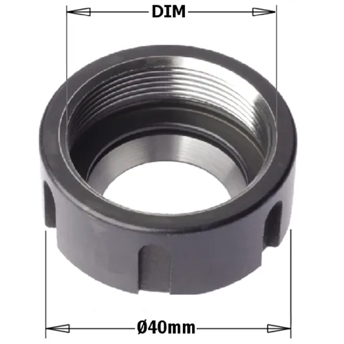 Matice pro hlavy ER20 - M25x1,5 P