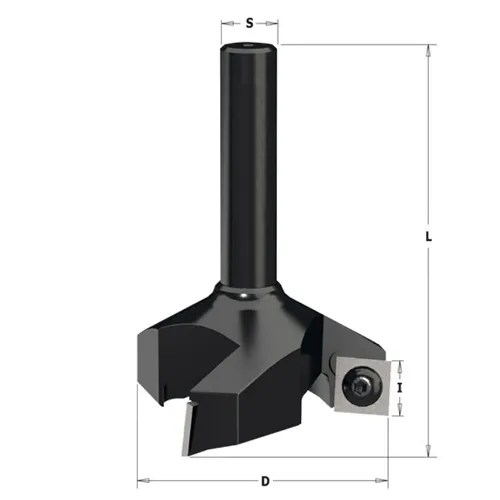 IGM Stopková fréza na plochy HW - D60x12 L80 S=12x50 Z3