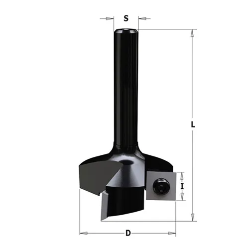 IGM Mini Stopková fréza na plochy HW - D35x10,5 L60 S=8x38 Z3