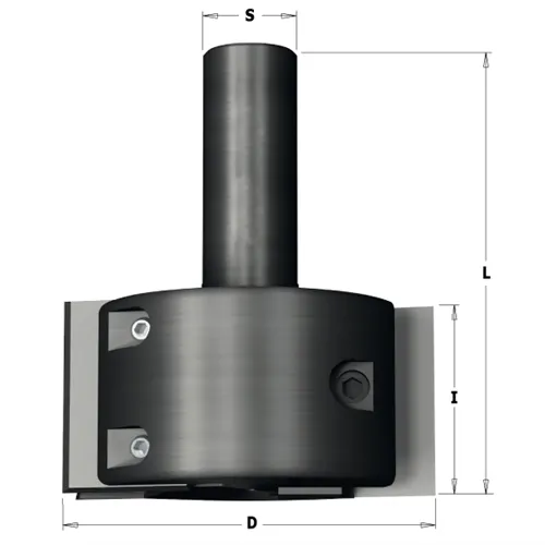 IGM Univerzální CNC fréza pro profilové nože - D65x40 L93 S=20 Z2