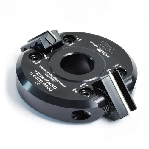 IGM F607 Úhlová stavitelná fréza +-45° MAN - D120x40 d30 Z2 ALU