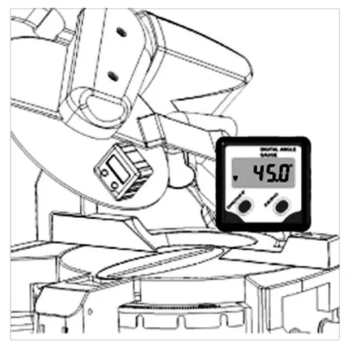 CMT Digitální úhloměr +/- 180°, rozlišení na 0,1°