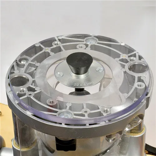 IGM Univerzální průhledná frézovací deska - pro stopky S= 6,35-8-12-12,7mm