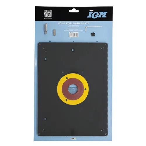 IGM Frézovací deska plastová 306x229x6mm, otvor D30-66-98mm