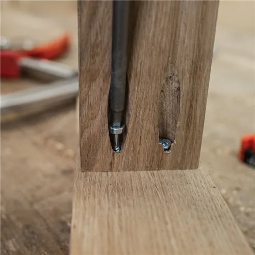 IGM Pocket Hole Vruty - 4x25mm, hrubý závit, válcová hlava, 500 ks