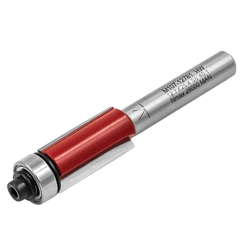 IGM M107 Ořezávací fréza se šikmým zubem - D12,7x25,4 L77 S=8 HW