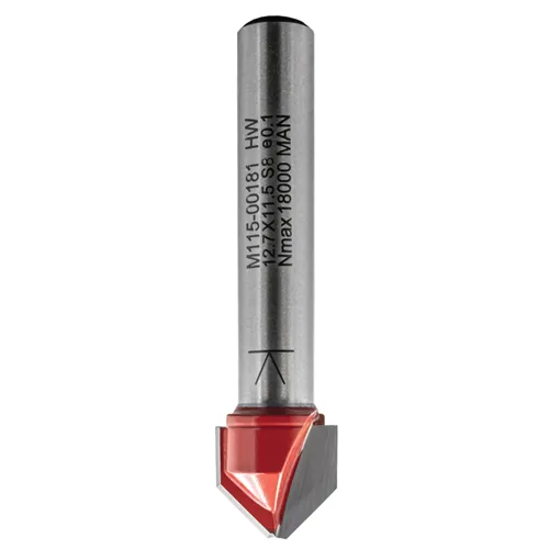 IGM M115 Fréza na V-drážku pro Alucobond - 90° D12,7x5,21 L53 S=8 HW