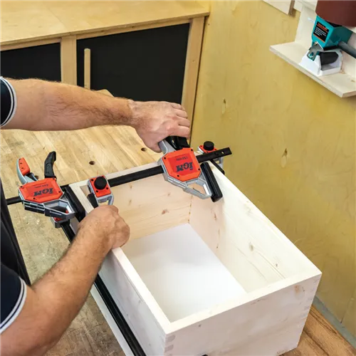 IGM ALU Rychloupínací svěrka - 150 mm