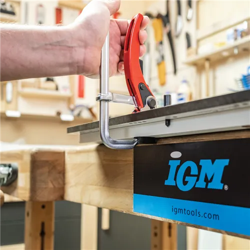 IGM Rychloupínací páková svěrka - 300 x 120mm