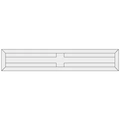 IGM N010 Žiletka tvrdokovová Z4 - 25x5,5x1,1 UNI